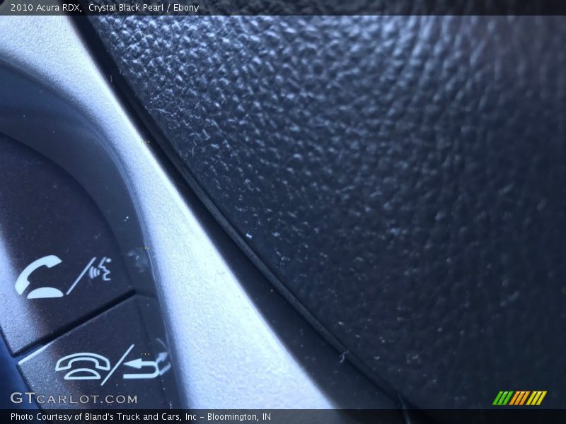 Crystal Black Pearl / Ebony 2010 Acura RDX
