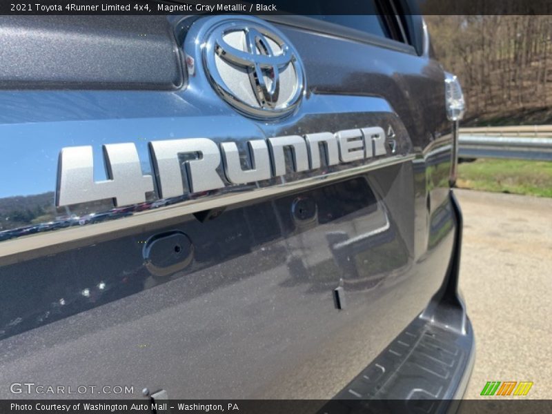 Magnetic Gray Metallic / Black 2021 Toyota 4Runner Limited 4x4