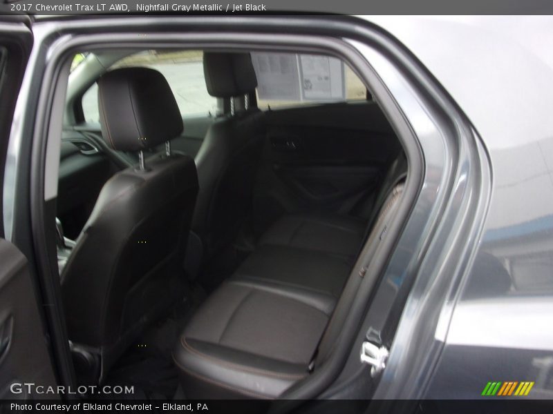Nightfall Gray Metallic / Jet Black 2017 Chevrolet Trax LT AWD