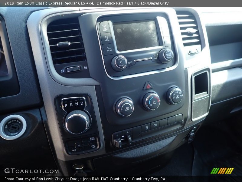 Delmonico Red Pearl / Black/Diesel Gray 2019 Ram 1500 Classic Express Regular Cab 4x4