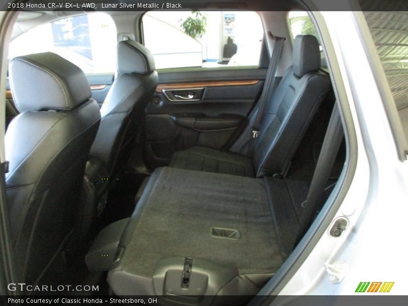Lunar Silver Metallic / Black 2018 Honda CR-V EX-L AWD