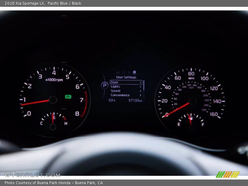  2018 Sportage LX LX Gauges