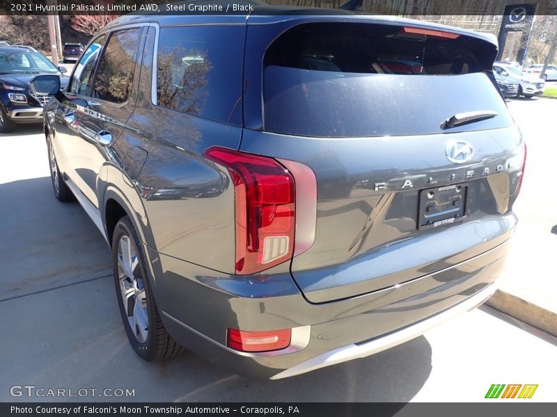 Steel Graphite / Black 2021 Hyundai Palisade Limited AWD