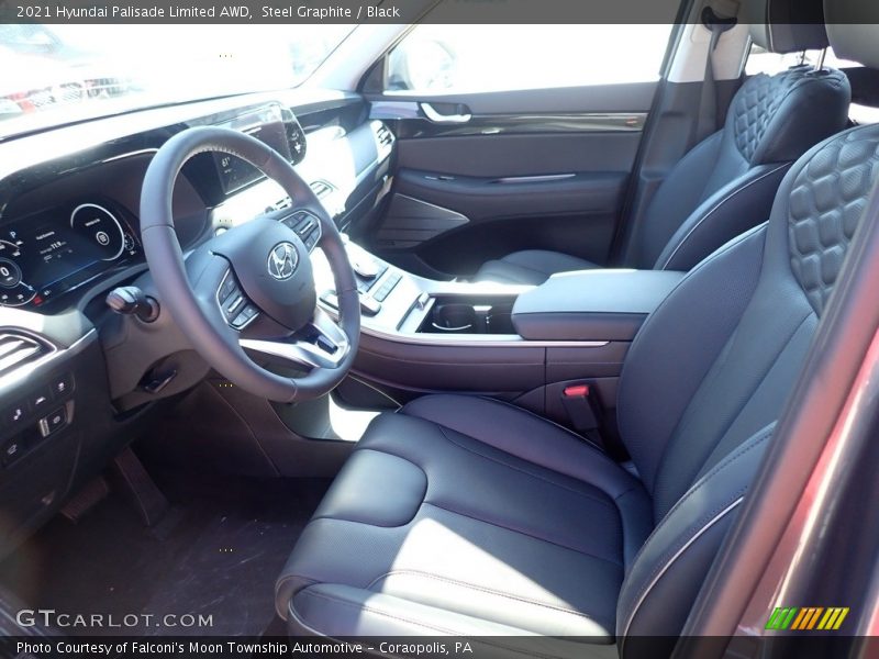 Steel Graphite / Black 2021 Hyundai Palisade Limited AWD