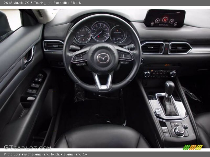 Jet Black Mica / Black 2018 Mazda CX-5 Touring