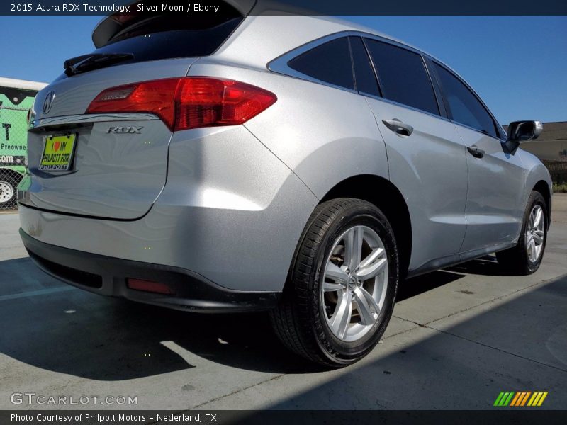 Silver Moon / Ebony 2015 Acura RDX Technology