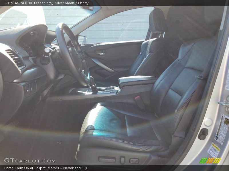 Silver Moon / Ebony 2015 Acura RDX Technology