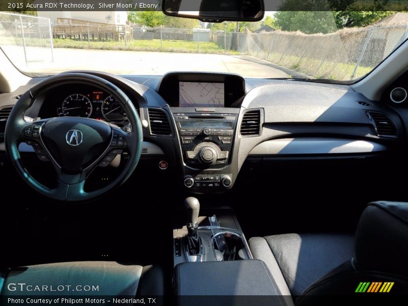 Silver Moon / Ebony 2015 Acura RDX Technology