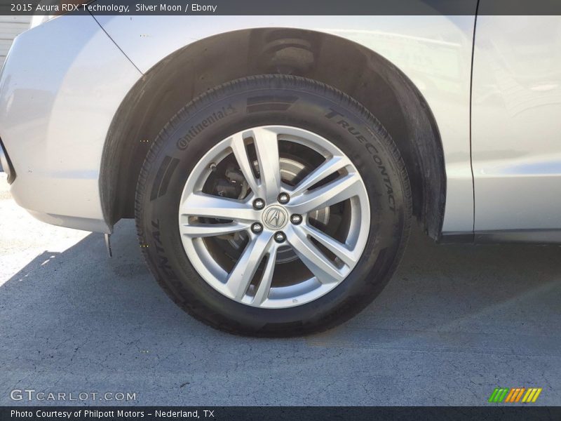 Silver Moon / Ebony 2015 Acura RDX Technology
