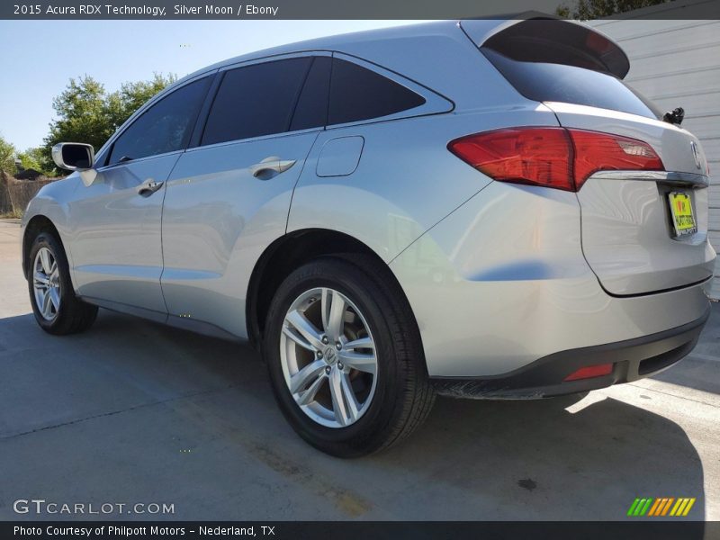 Silver Moon / Ebony 2015 Acura RDX Technology