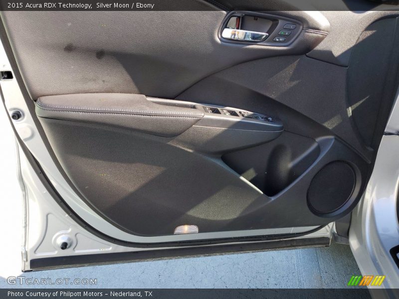 Silver Moon / Ebony 2015 Acura RDX Technology