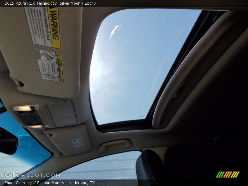 Silver Moon / Ebony 2015 Acura RDX Technology