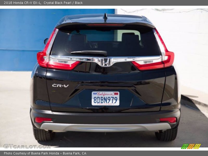 Crystal Black Pearl / Black 2018 Honda CR-V EX-L