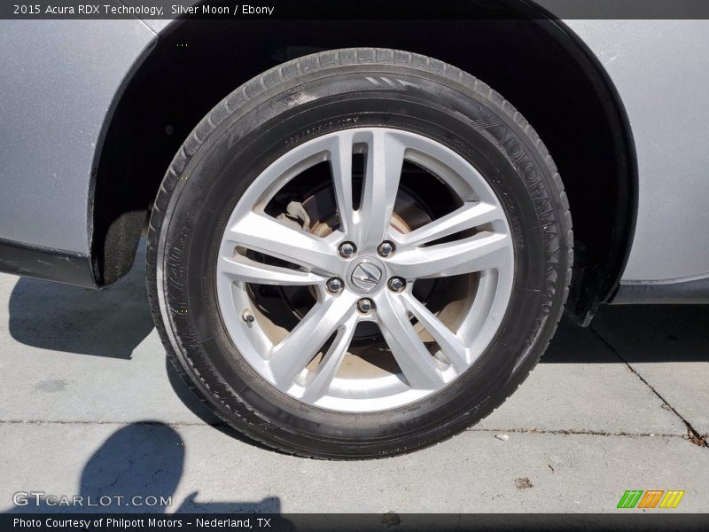 Silver Moon / Ebony 2015 Acura RDX Technology