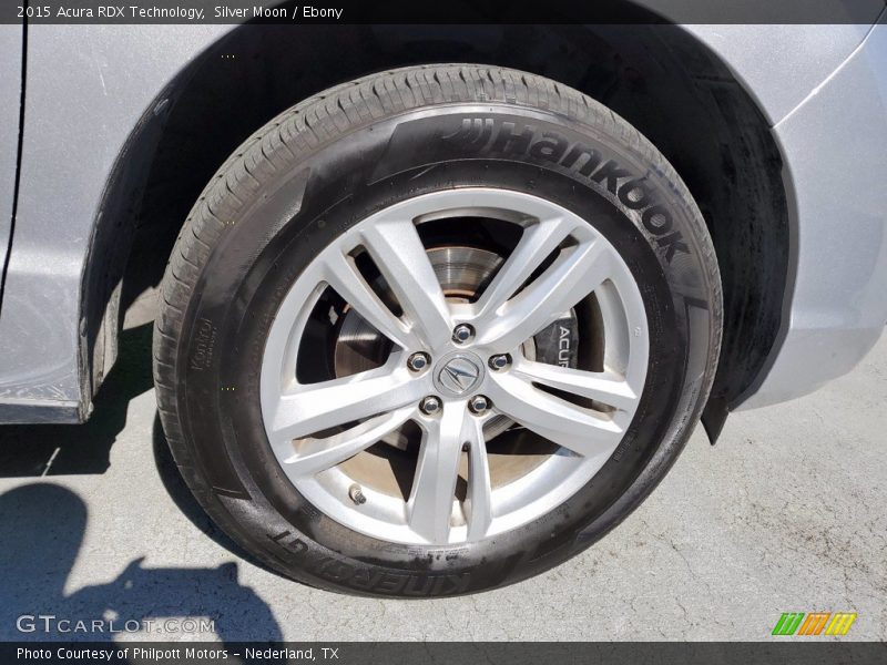 Silver Moon / Ebony 2015 Acura RDX Technology