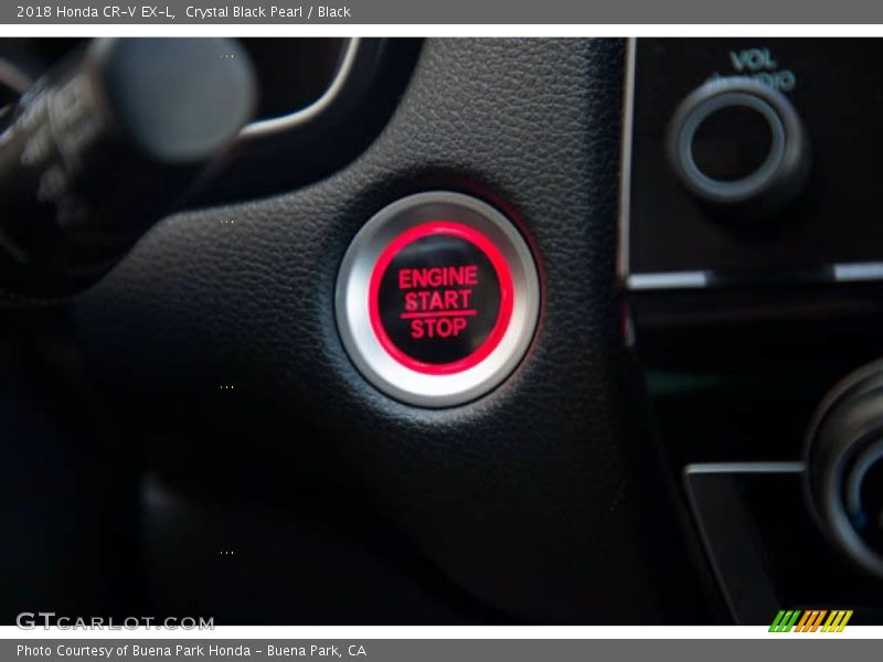 Crystal Black Pearl / Black 2018 Honda CR-V EX-L