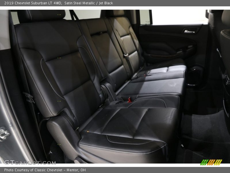 Satin Steel Metallic / Jet Black 2019 Chevrolet Suburban LT 4WD