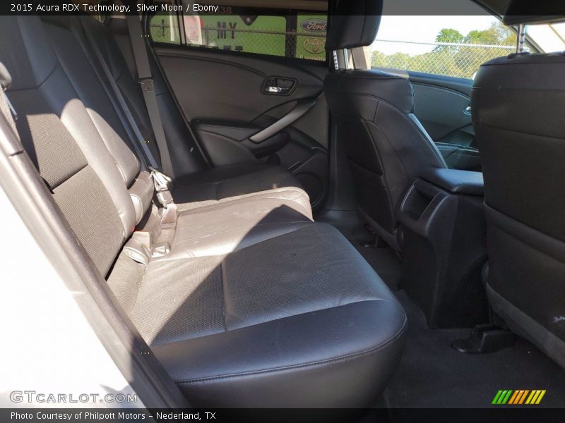Silver Moon / Ebony 2015 Acura RDX Technology
