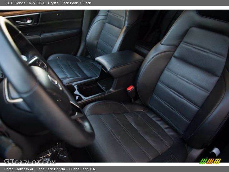Crystal Black Pearl / Black 2018 Honda CR-V EX-L