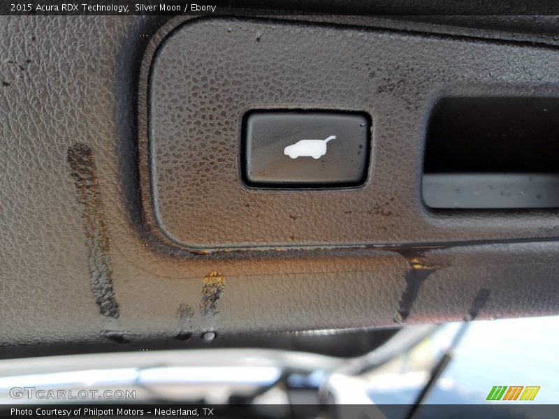 Silver Moon / Ebony 2015 Acura RDX Technology