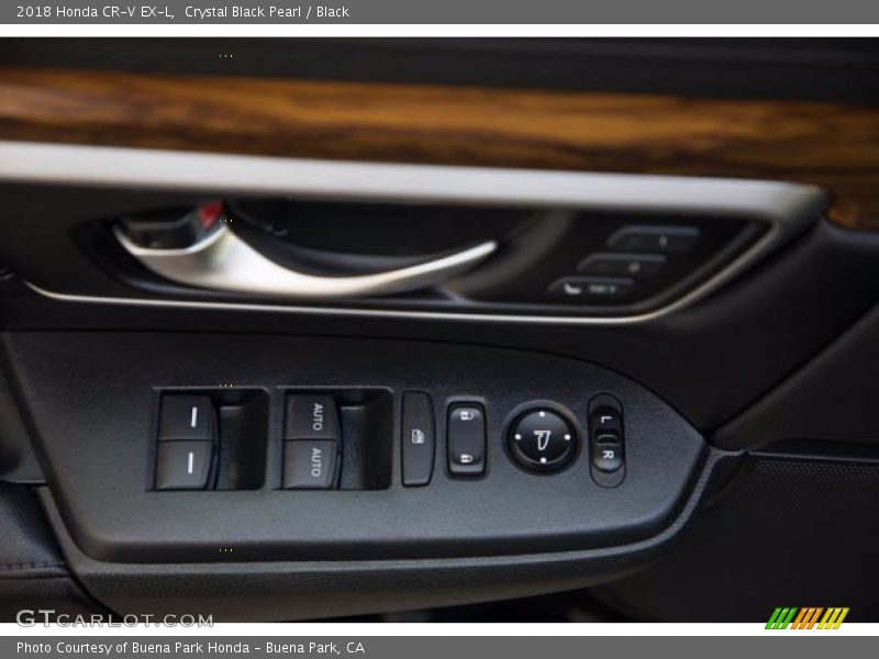 Crystal Black Pearl / Black 2018 Honda CR-V EX-L