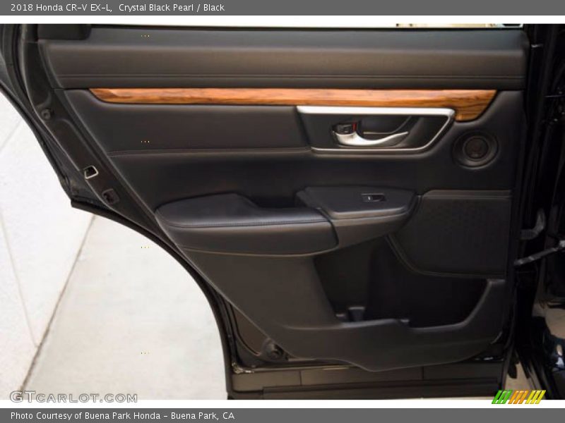 Crystal Black Pearl / Black 2018 Honda CR-V EX-L