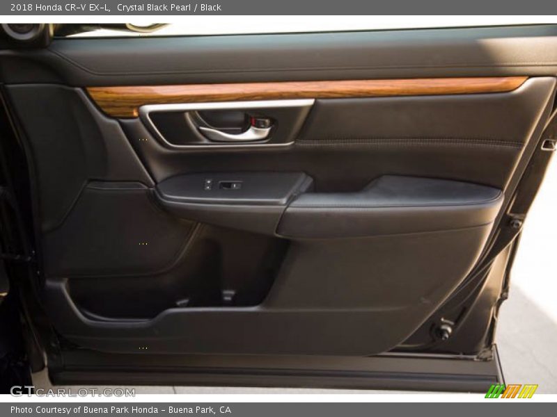Crystal Black Pearl / Black 2018 Honda CR-V EX-L