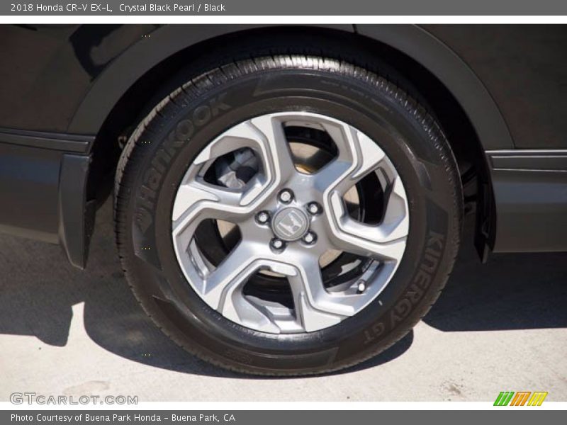 Crystal Black Pearl / Black 2018 Honda CR-V EX-L