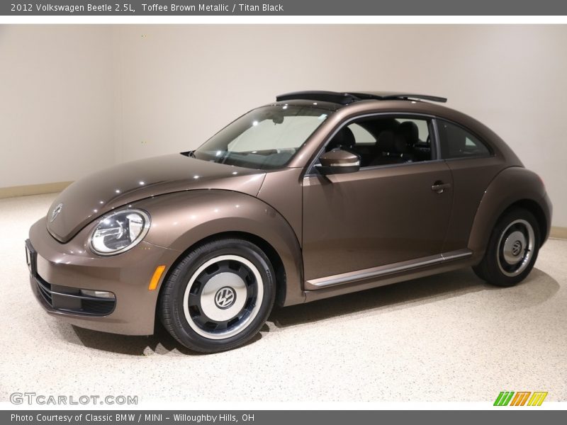 Toffee Brown Metallic / Titan Black 2012 Volkswagen Beetle 2.5L