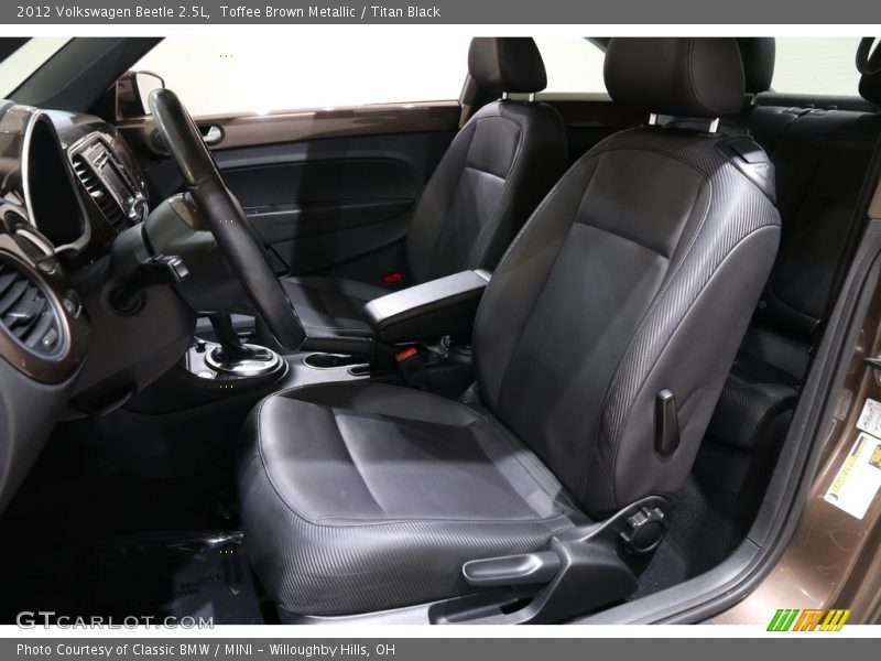 Toffee Brown Metallic / Titan Black 2012 Volkswagen Beetle 2.5L
