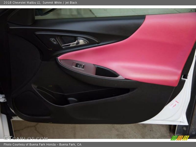Summit White / Jet Black 2018 Chevrolet Malibu LS