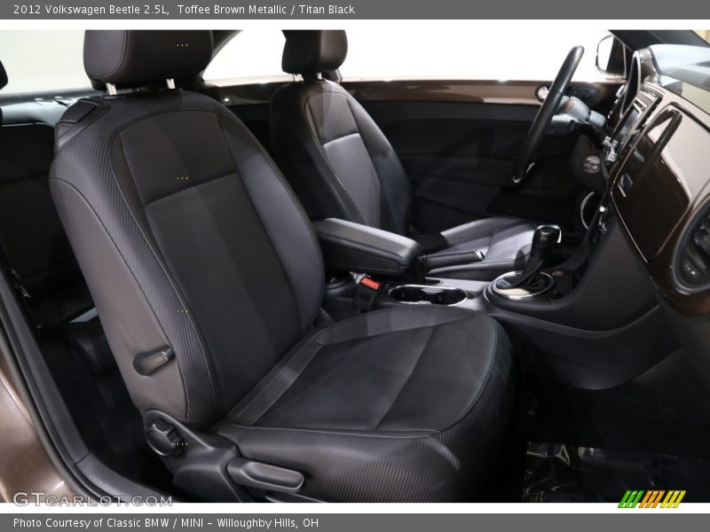 Toffee Brown Metallic / Titan Black 2012 Volkswagen Beetle 2.5L