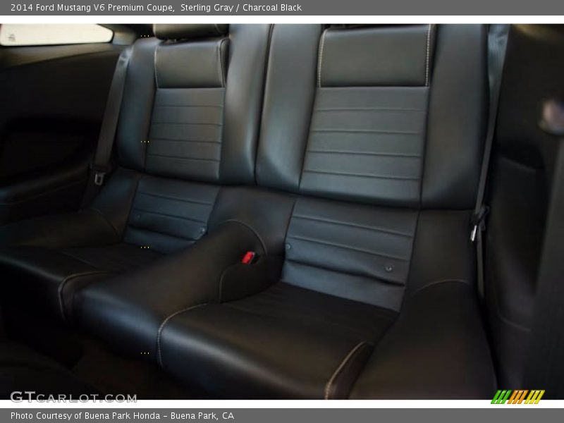 Sterling Gray / Charcoal Black 2014 Ford Mustang V6 Premium Coupe