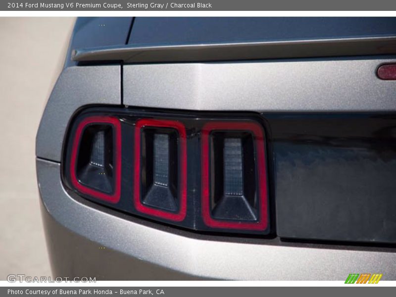 Sterling Gray / Charcoal Black 2014 Ford Mustang V6 Premium Coupe