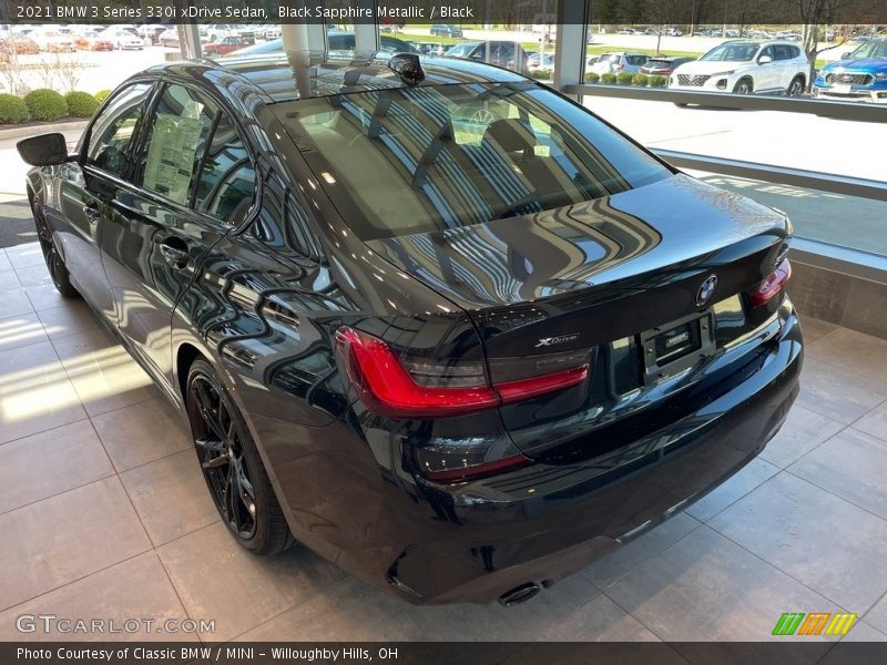 Black Sapphire Metallic / Black 2021 BMW 3 Series 330i xDrive Sedan