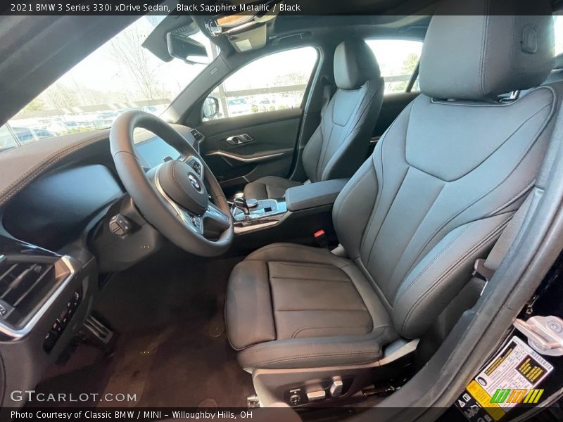 Black Sapphire Metallic / Black 2021 BMW 3 Series 330i xDrive Sedan