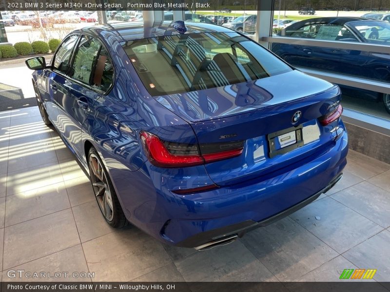 Portimao Blue Metallic / Black 2021 BMW 3 Series M340i xDrive Sedan