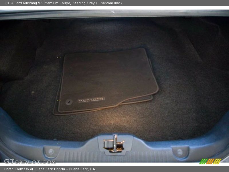 Sterling Gray / Charcoal Black 2014 Ford Mustang V6 Premium Coupe