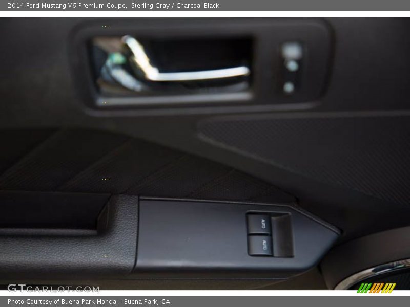 Sterling Gray / Charcoal Black 2014 Ford Mustang V6 Premium Coupe