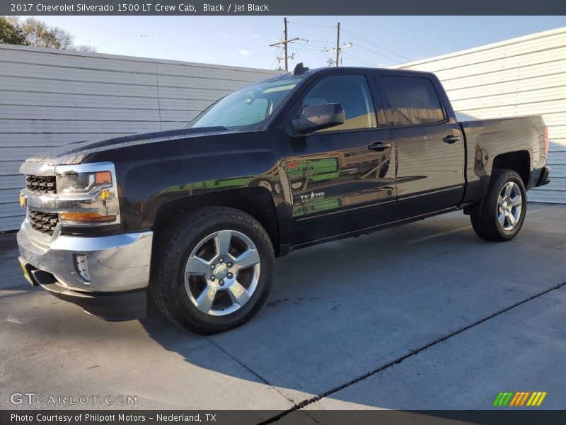 Black / Jet Black 2017 Chevrolet Silverado 1500 LT Crew Cab