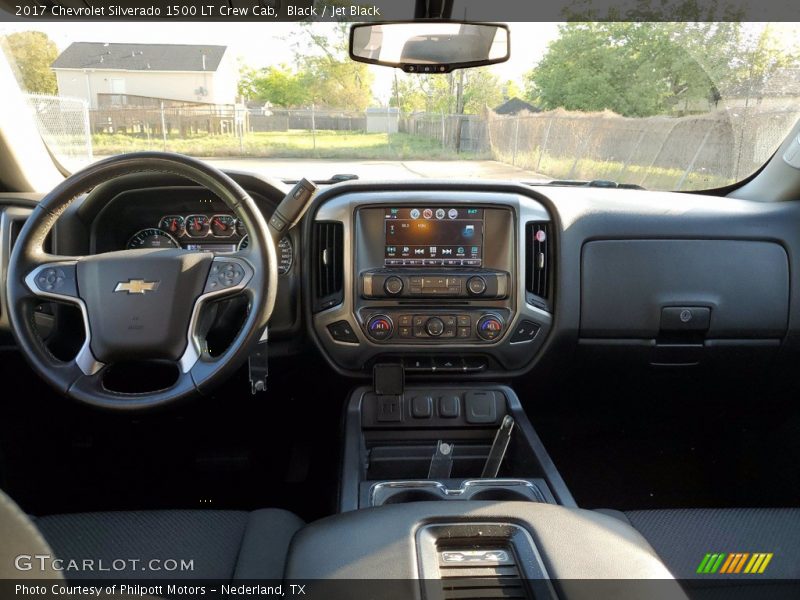 Black / Jet Black 2017 Chevrolet Silverado 1500 LT Crew Cab