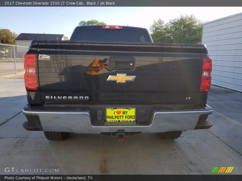 Black / Jet Black 2017 Chevrolet Silverado 1500 LT Crew Cab