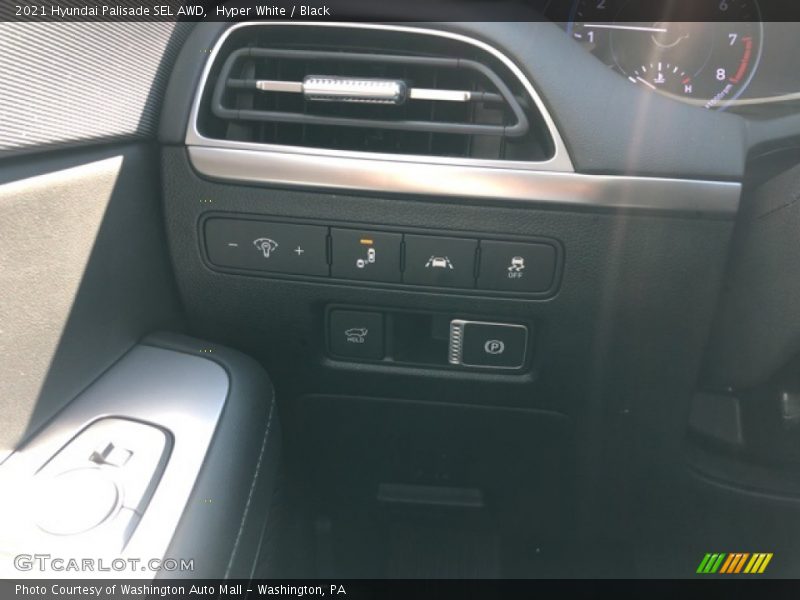 Hyper White / Black 2021 Hyundai Palisade SEL AWD