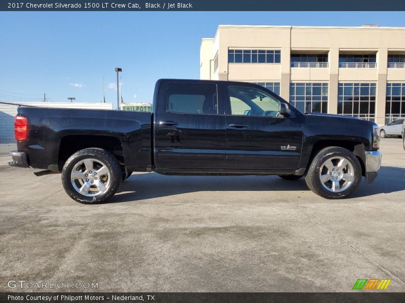 Black / Jet Black 2017 Chevrolet Silverado 1500 LT Crew Cab