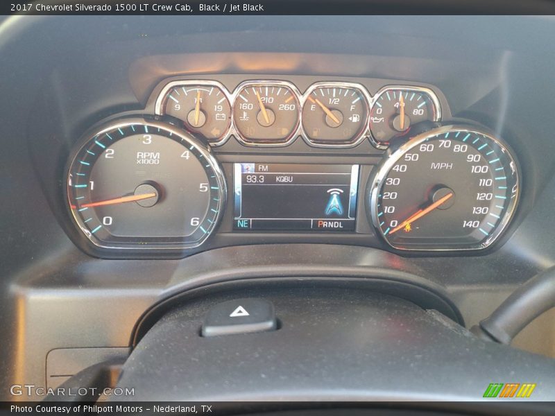 Black / Jet Black 2017 Chevrolet Silverado 1500 LT Crew Cab