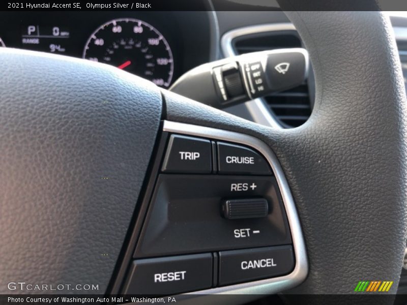 Olympus Silver / Black 2021 Hyundai Accent SE