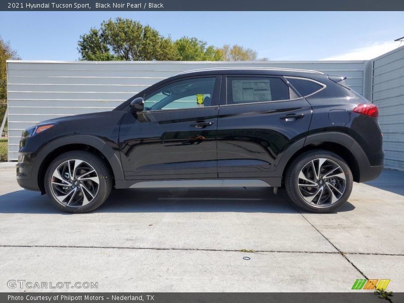 Black Noir Pearl / Black 2021 Hyundai Tucson Sport