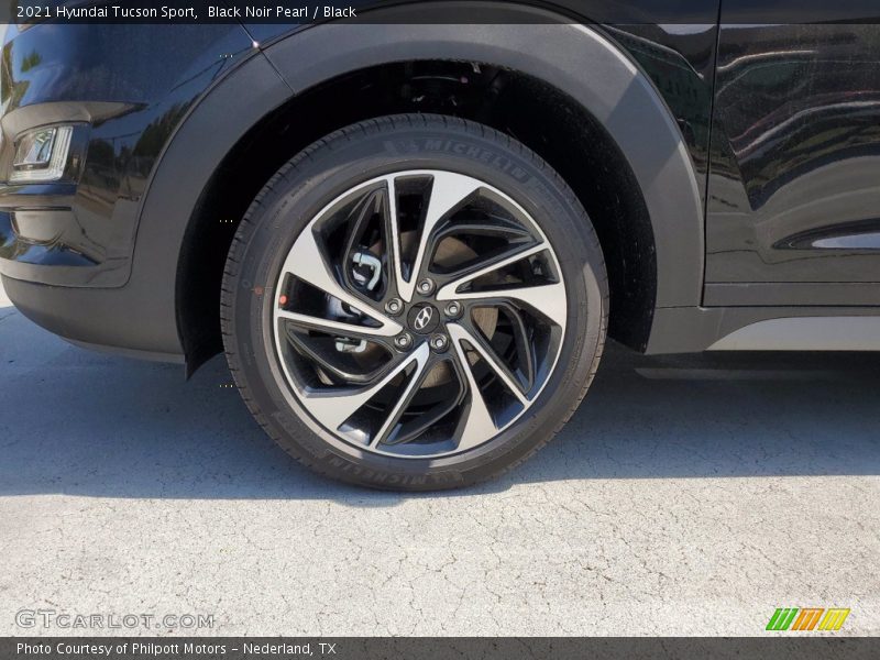Black Noir Pearl / Black 2021 Hyundai Tucson Sport
