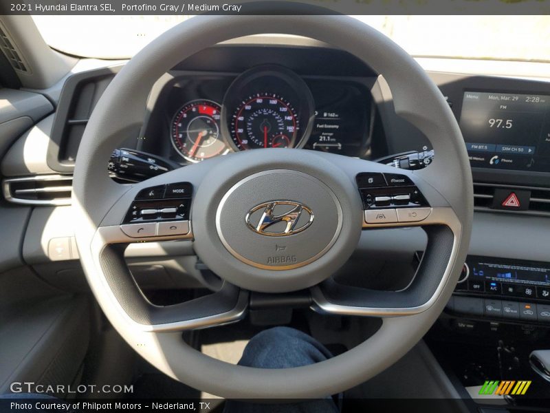  2021 Elantra SEL Steering Wheel