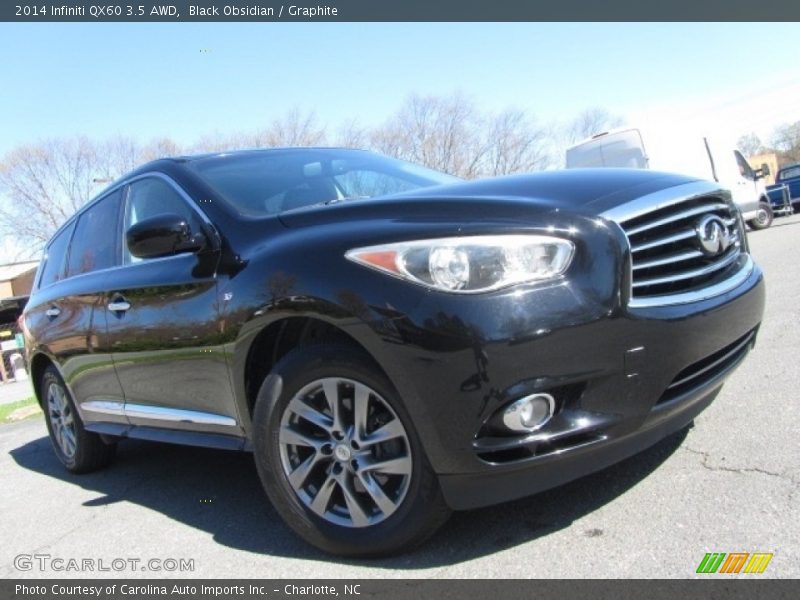 Black Obsidian / Graphite 2014 Infiniti QX60 3.5 AWD